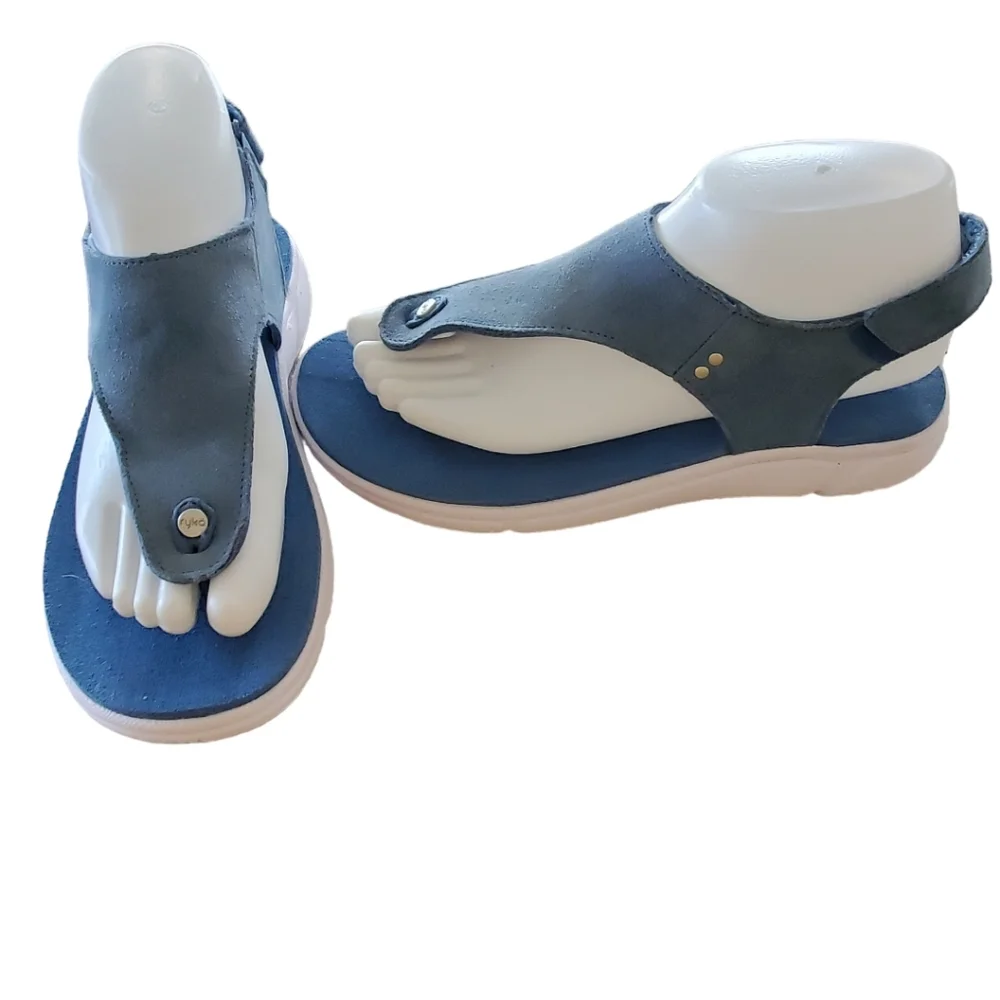 Ryka Blue Margo Sandals Size 7 - Picture 3 of 14